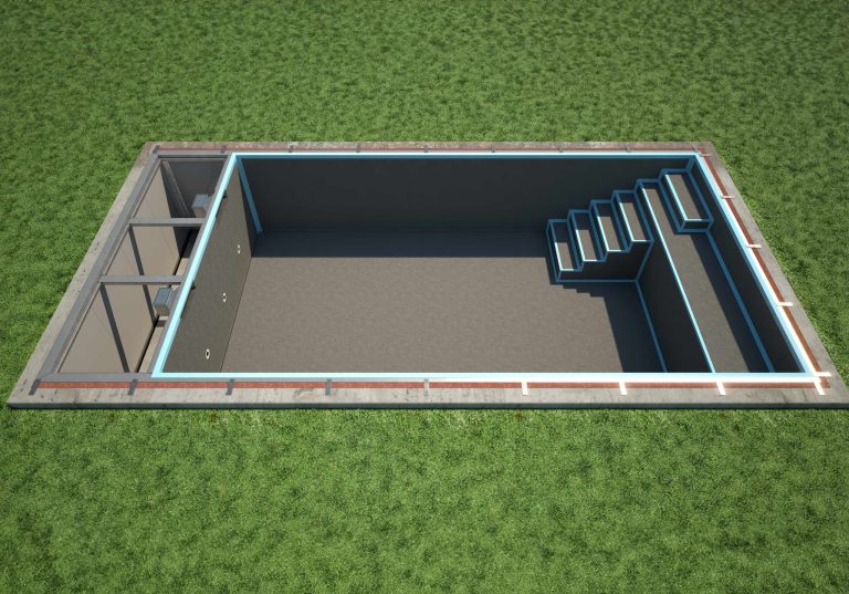 Poolsanierung Sanierungskonzept Vlies