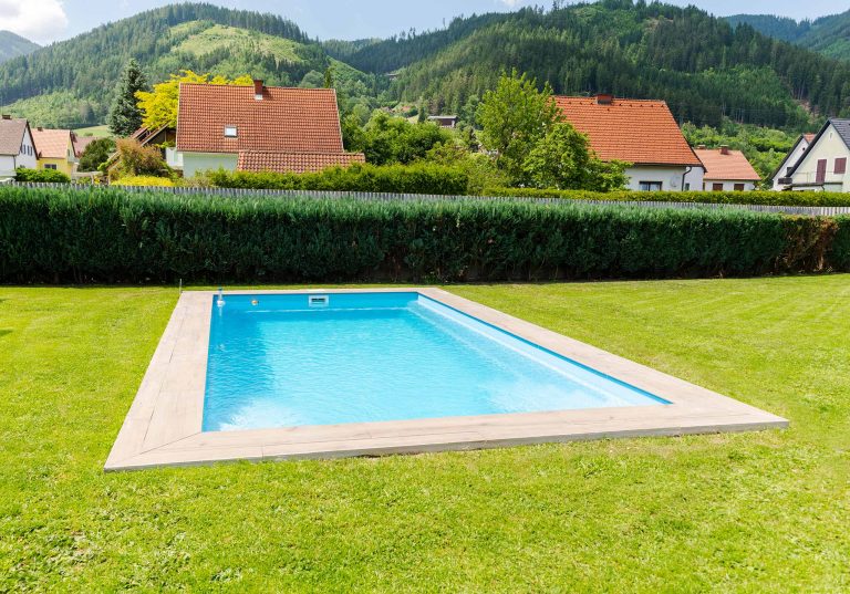 GFK Pool: Pool Komplettset GFK