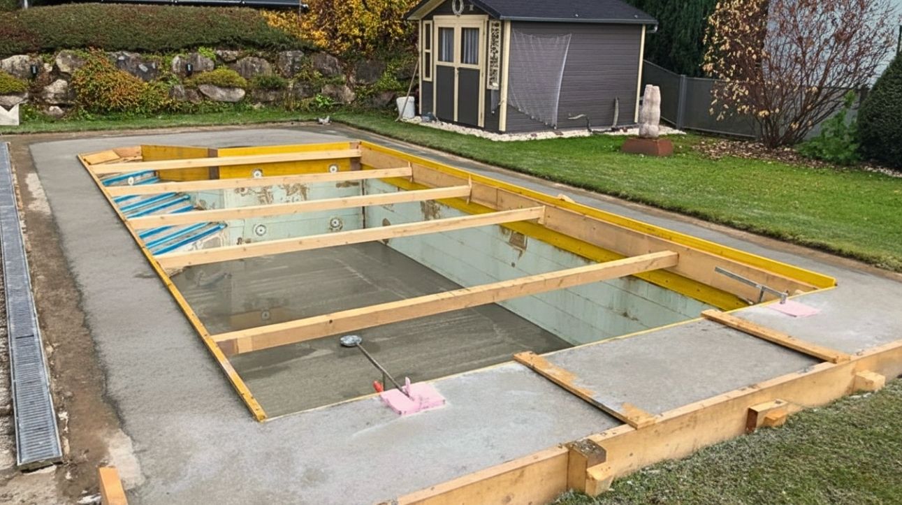 Eine Poolsanierung im Herbst bietet einige Vorteile